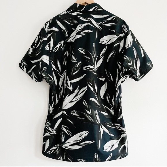 Ted Baker Men’s T For Tall Slim Short Sleeved Dress Shirt Tropical Floral Print - Picture 9 of 13